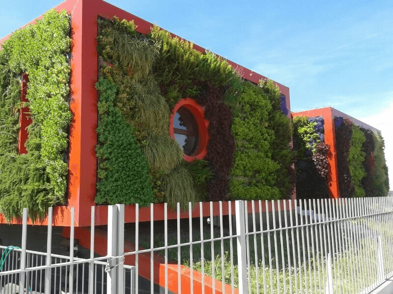 Jardín Vertical Casa Torrelodones