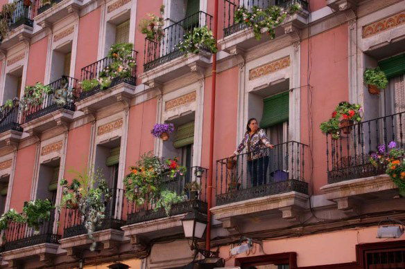 Balcones de Madrid Después