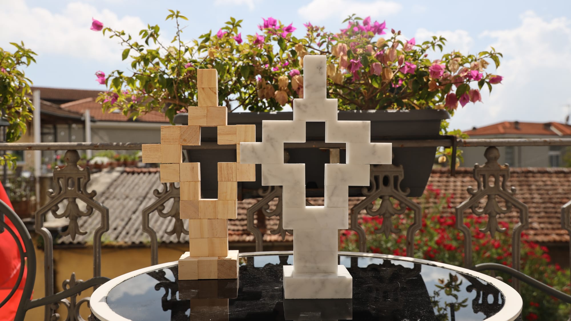 A Maquette and the Statuario Marmo di Carrara