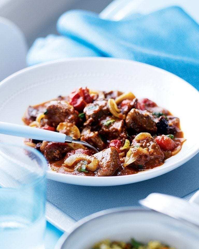 Easy lamb tagine.