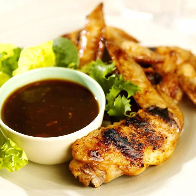 Grilled Five Spice Chinese Chicken Wings