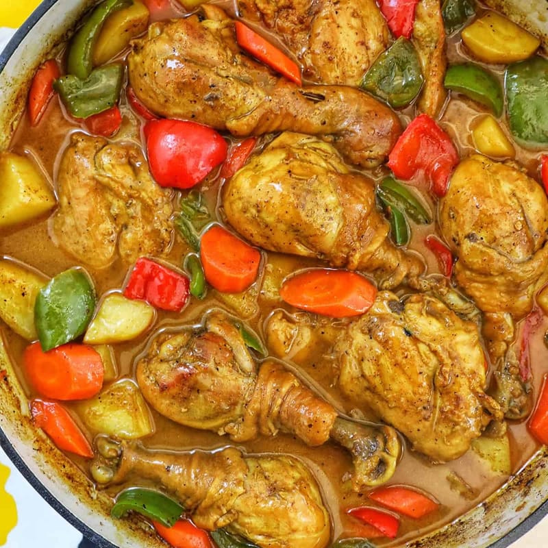 Filipino chicken curry