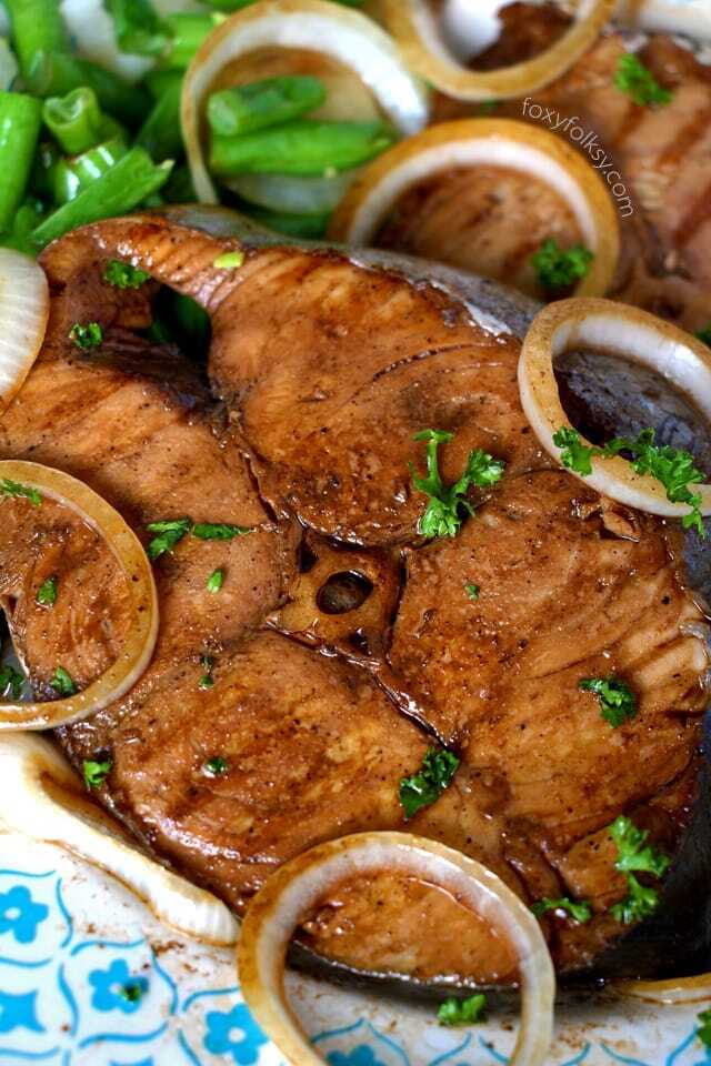 Fish Steak(Mackerel)Filipino style