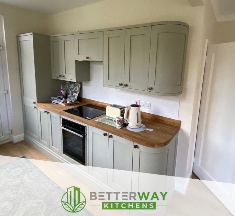 Curved kitchen