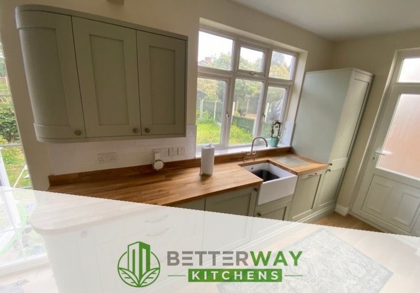 Curved kitchen