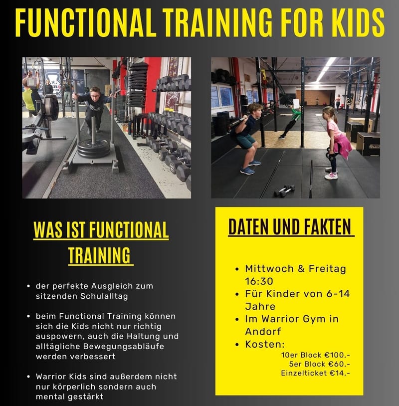 Functional Training für Kinder und Jugendliche