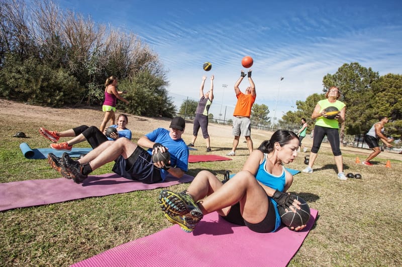 Fitnesstraining für Erwachsene
