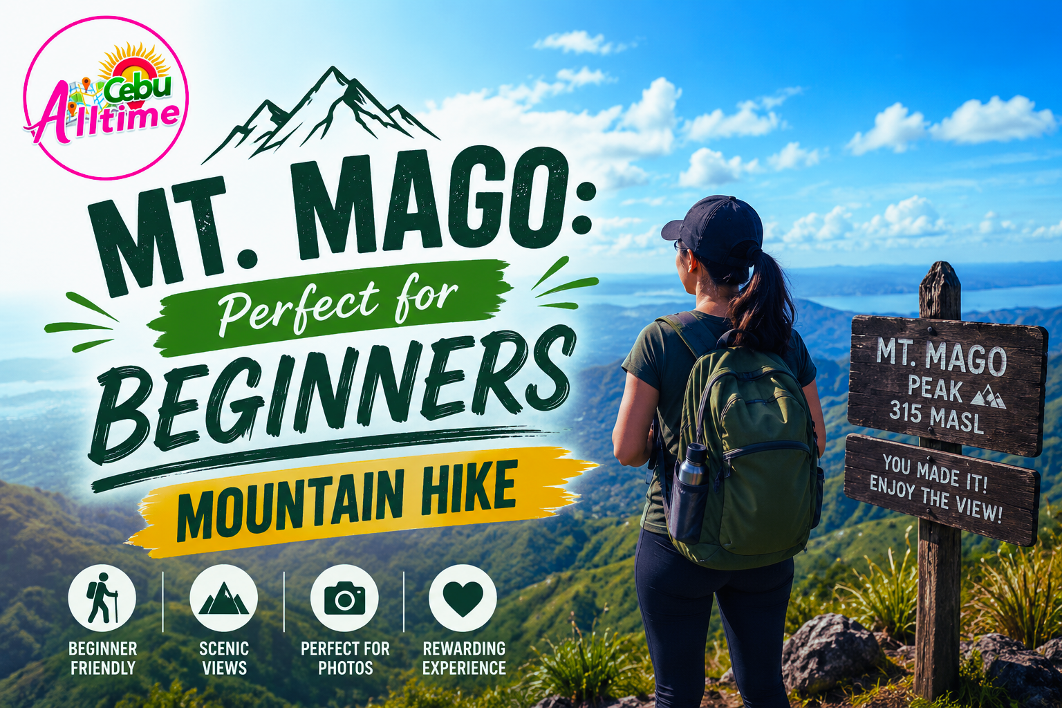 MT. MAGO:  Perfect for Beginners Mountain Hike