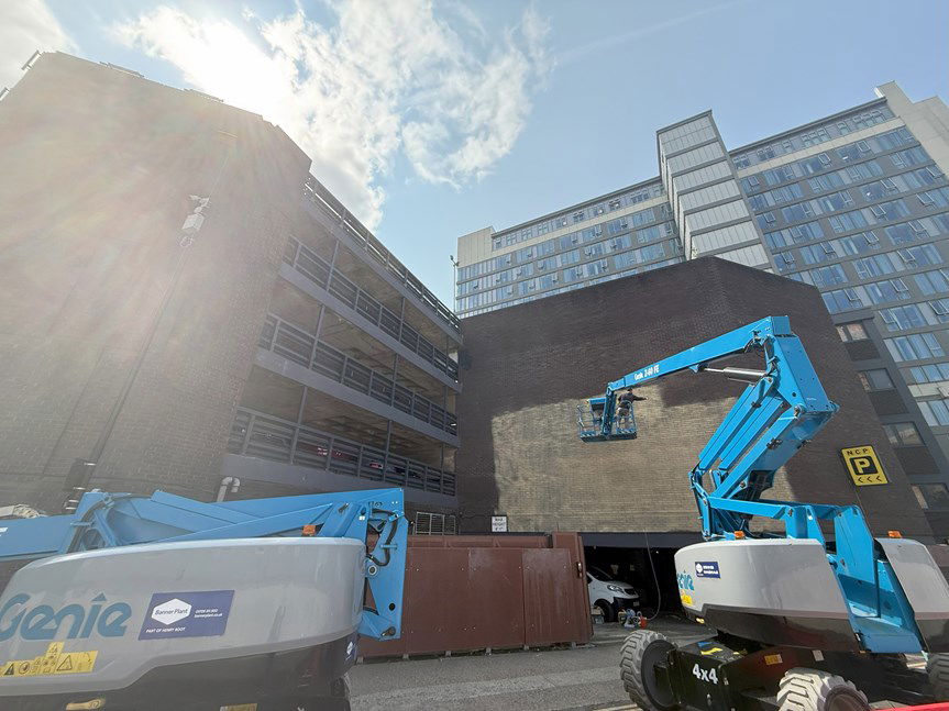 Creating Sheffield's biggest street art mural