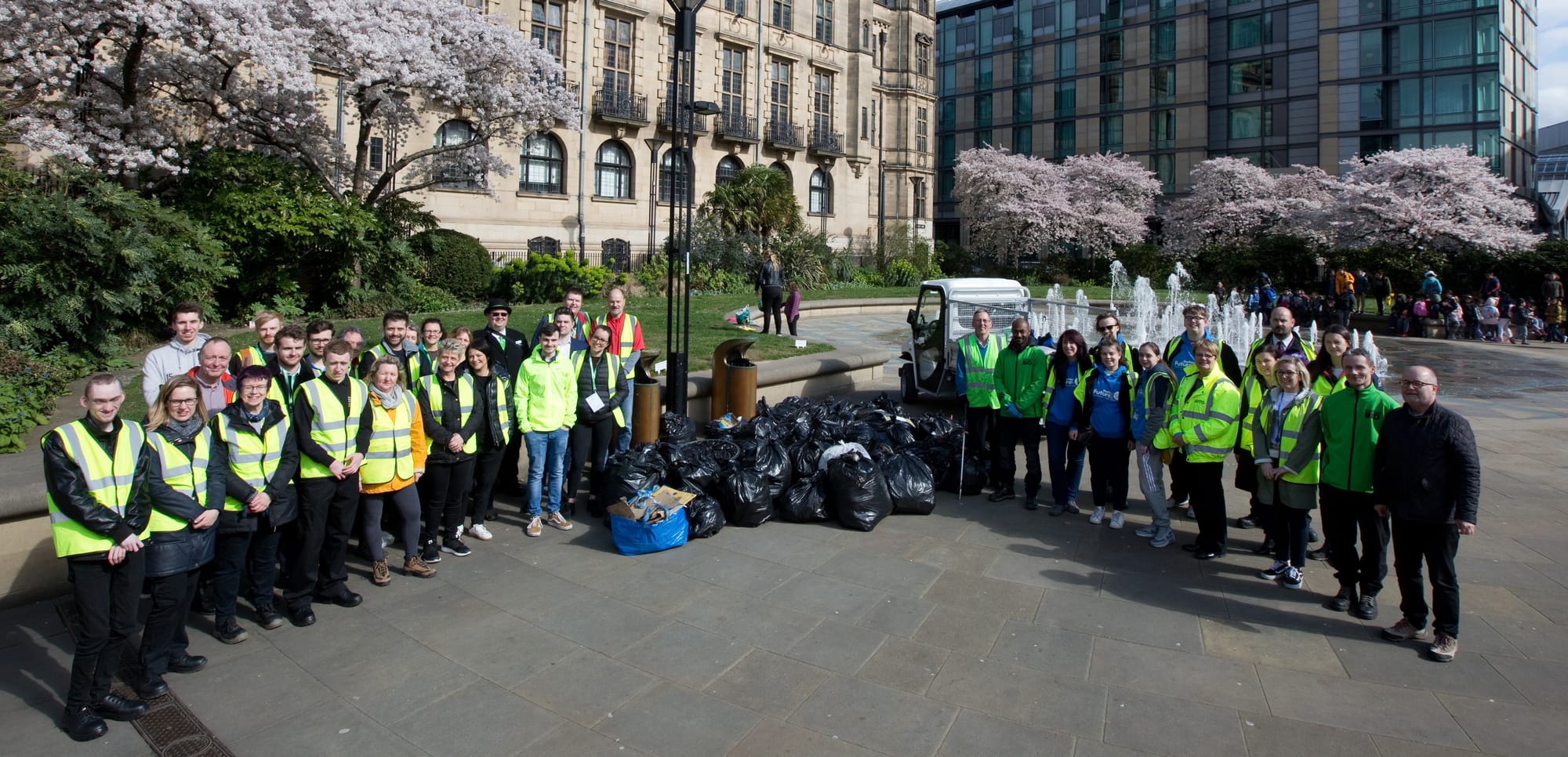 Sheffield BID joins Great British Spring Clean as it launches new BID Binfluencers programme
