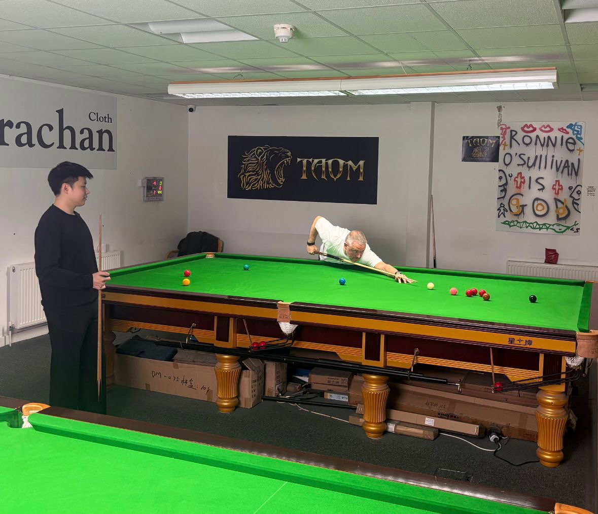 Victoria's Snooker Academy - this is where the magic happens