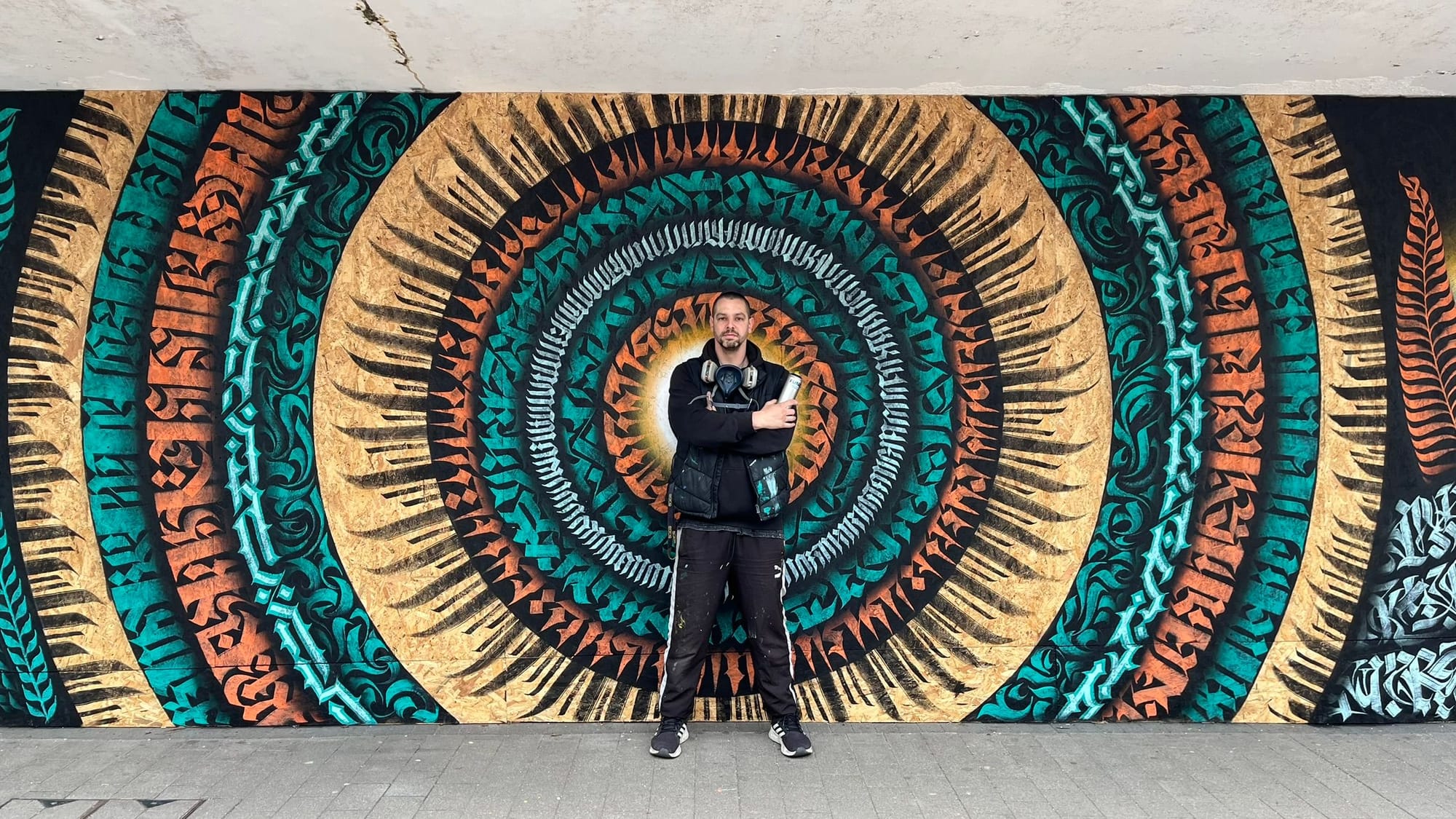 New street mural improves key gateway into Sheffield city centre