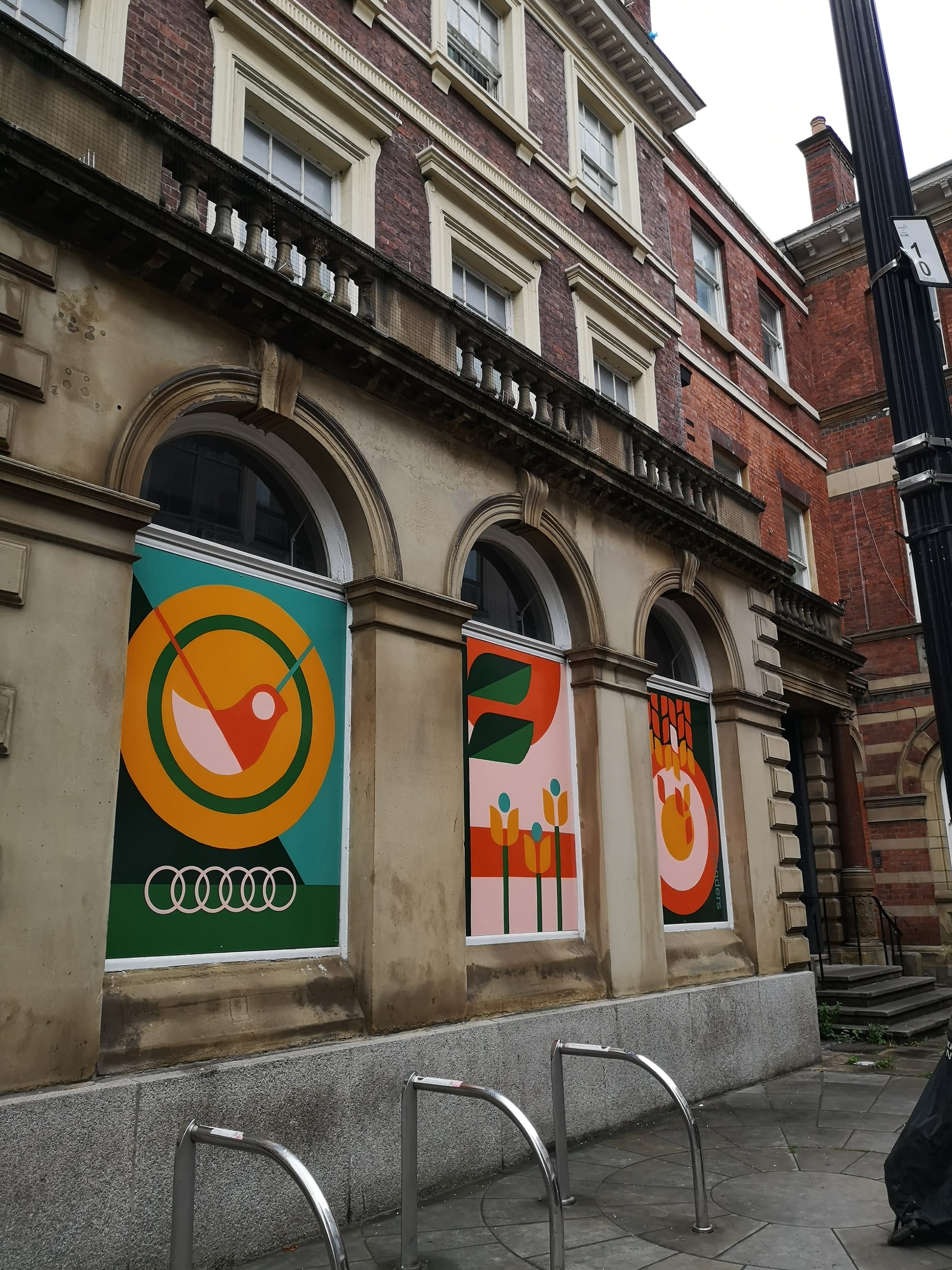 Artwork celebrates Sheffield's heritage on George Street