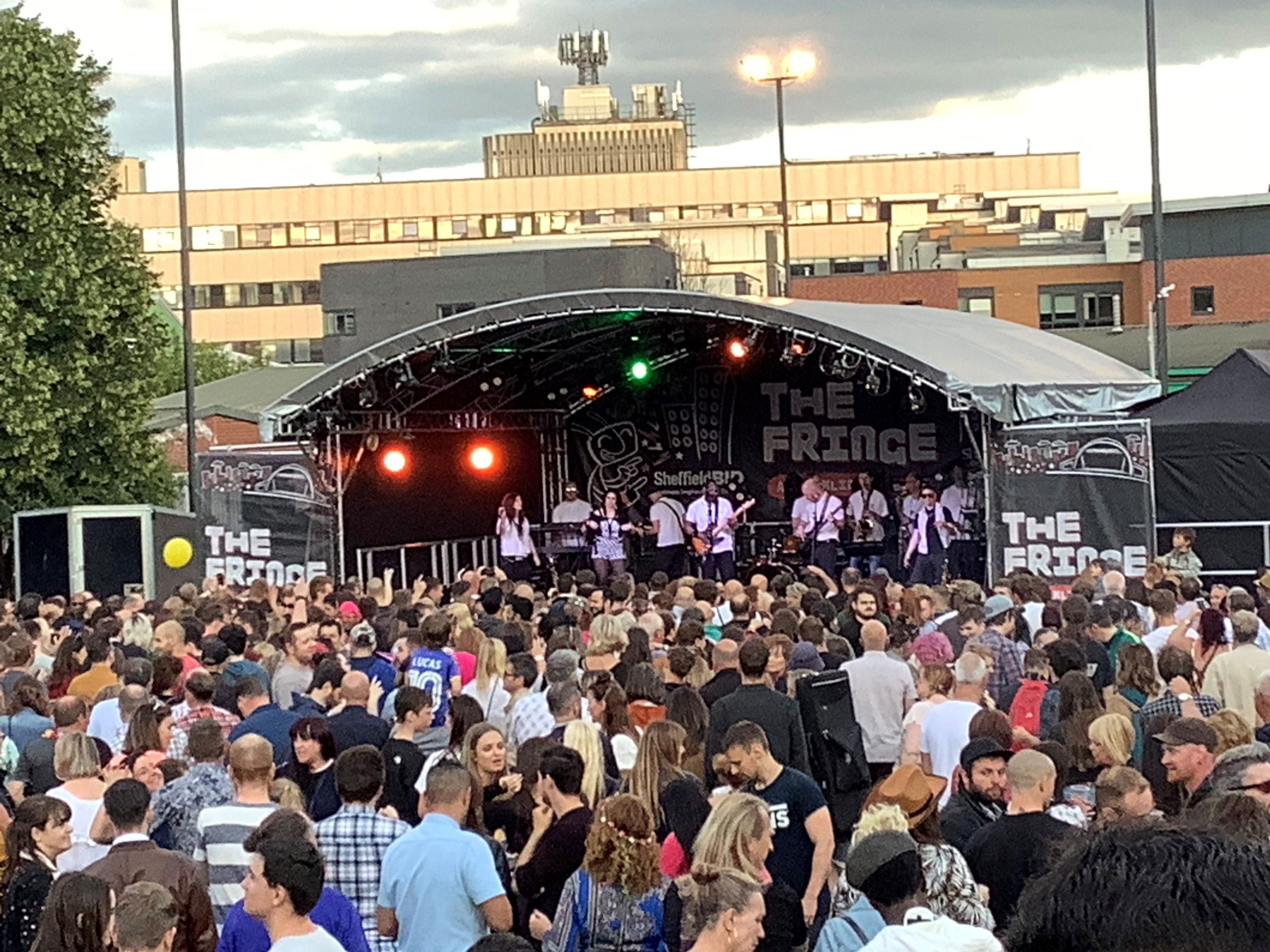 The Fringe at Tramlines main stage at Devonshire Green, Sheffield