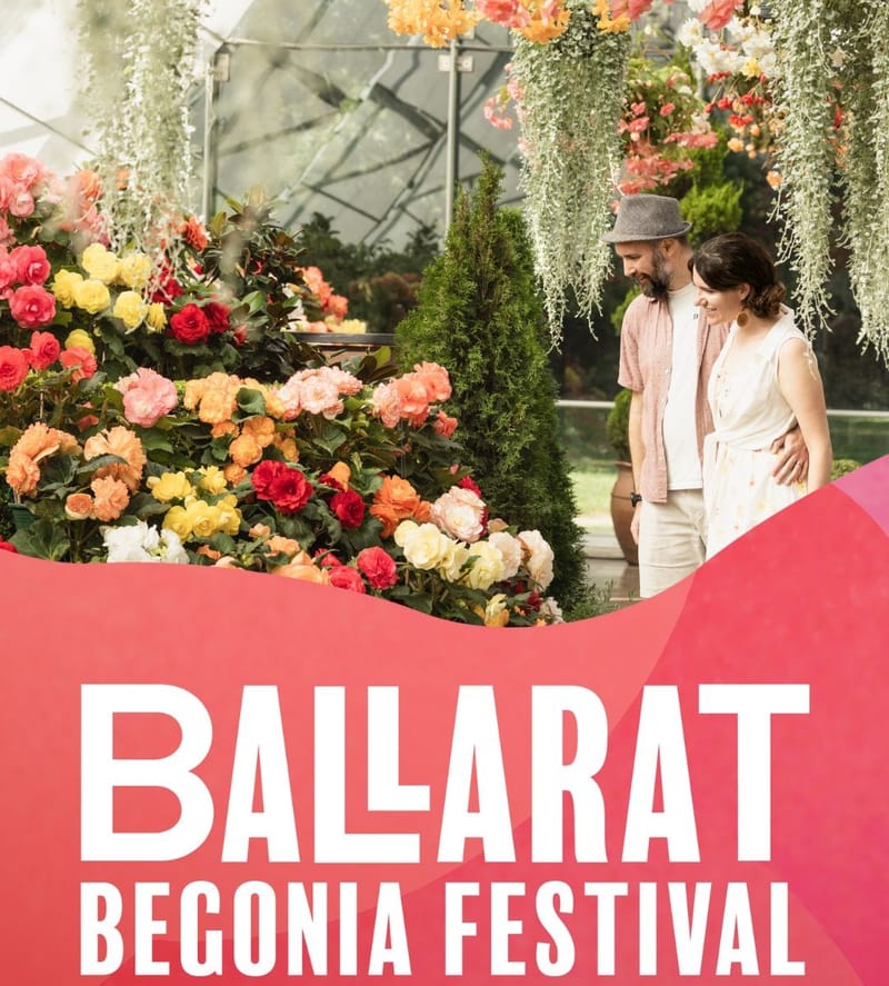 Ballarat & the Begonia Festival - Coach - STAY PUT TOUR