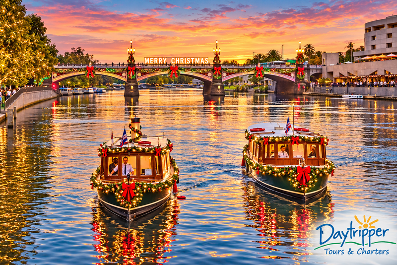 DINNER & XMAS LIGHTS CRUISE ALONG THE YARRA