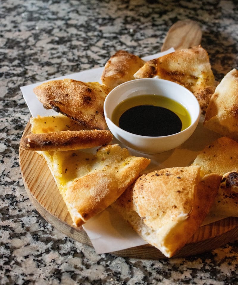 Focaccia with Olive Oil and Balsamic