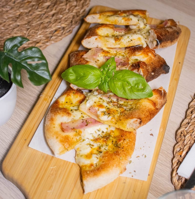 Pão de Alho com Bacon