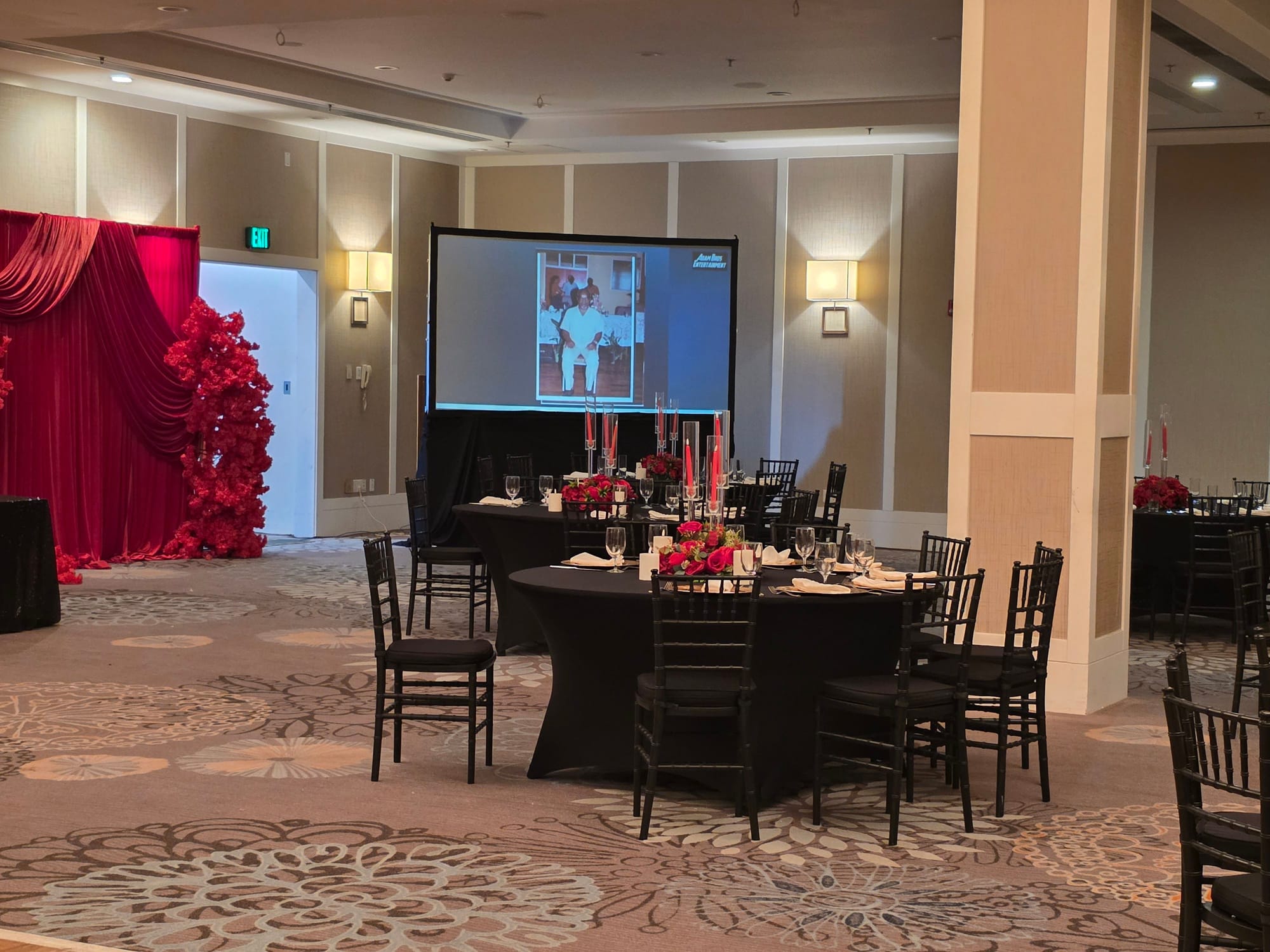 Rear Projections (projector behind the screen)