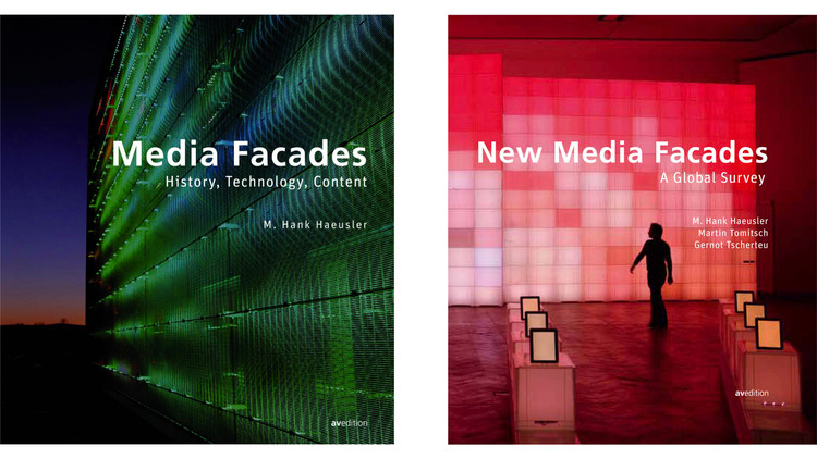 Fachadas de mídia / Matthias Hank Haeusler.  Imagem via Amazon