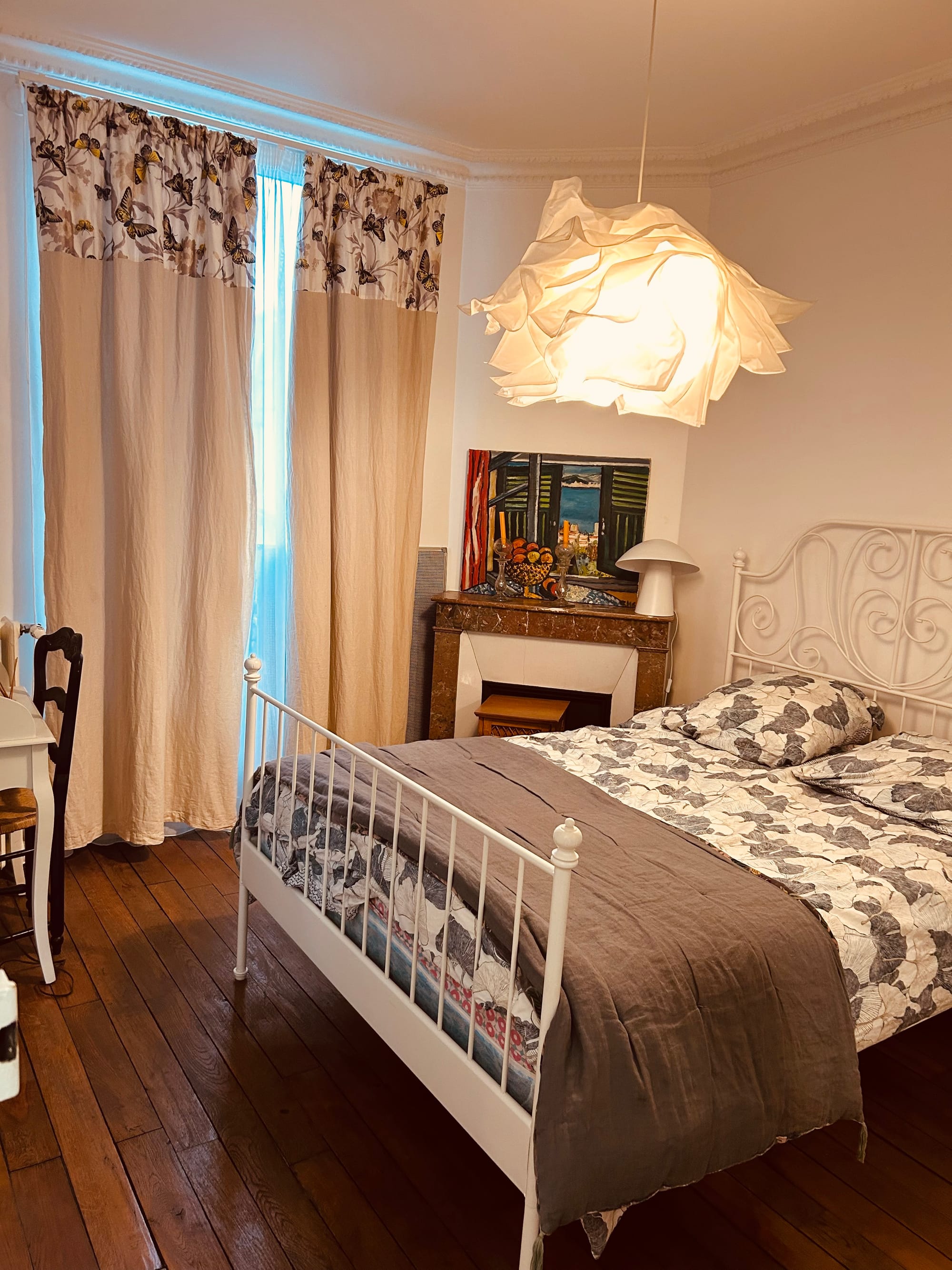 Chambre 1er étage avec une salle d'eau privative