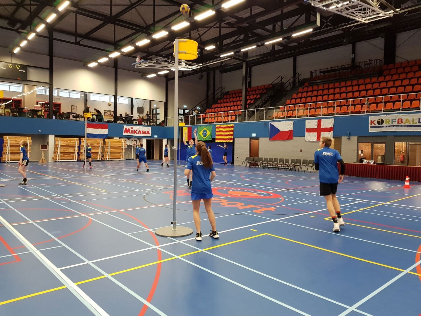 treino de Corfebol