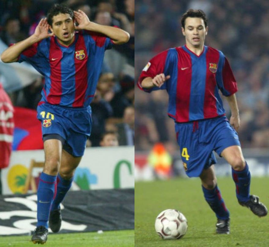 RIQUELME e INIESTA