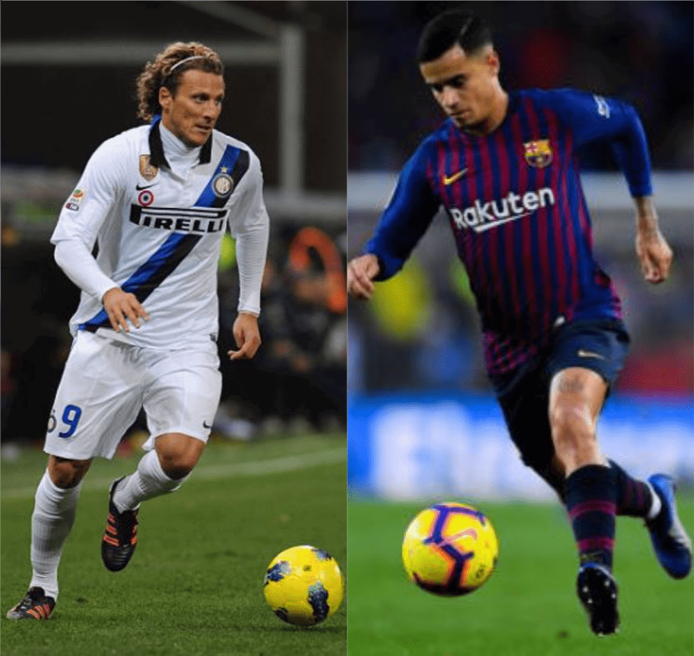  D. FORLÁN e P. COUTINHO