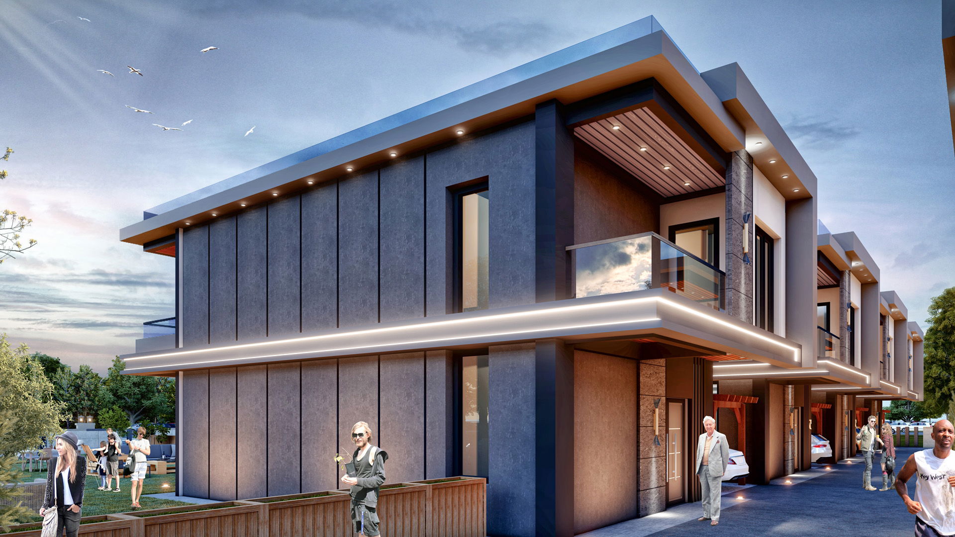 ankara 29 adet villa projesi