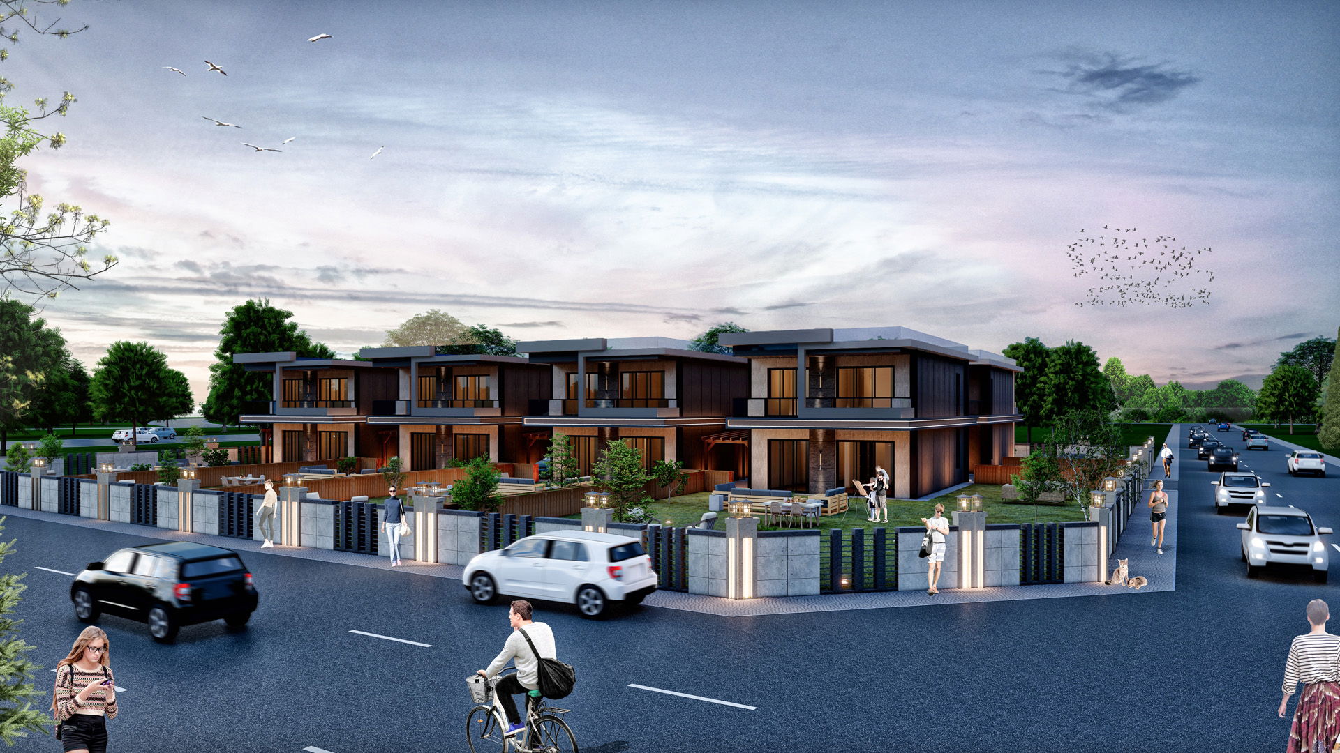 ankara 29 adet villa projesi