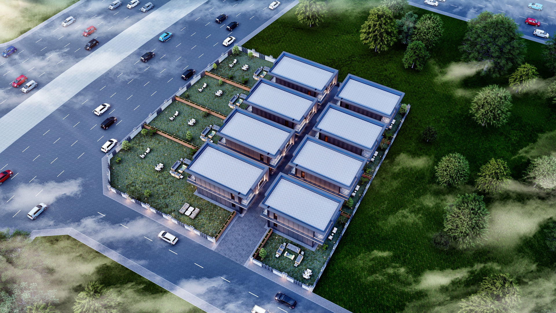 ankara 29 adet villa projesi