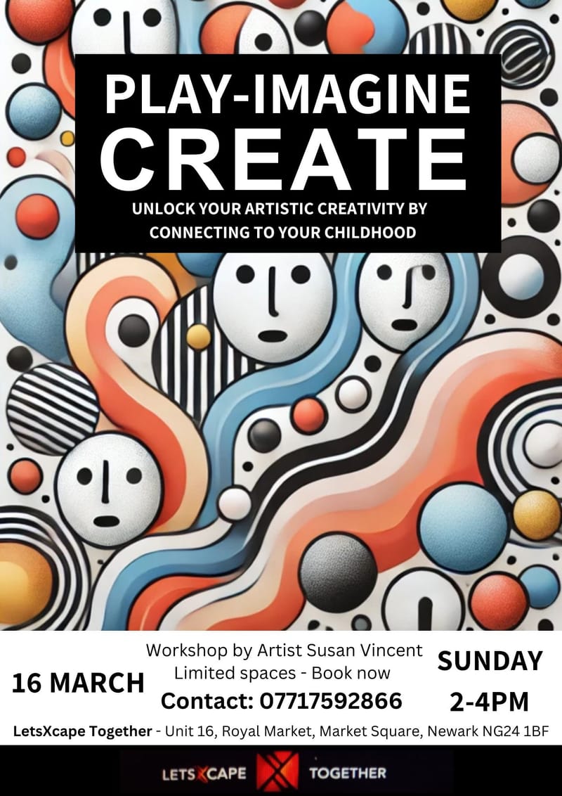 Play Imagine Create Workshop