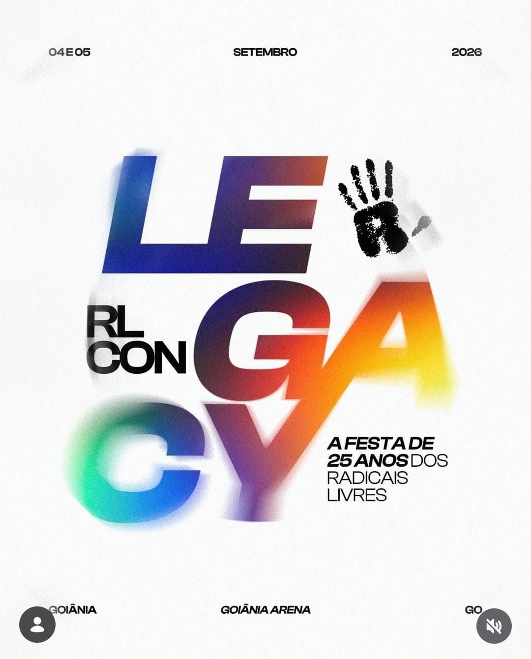 CONFERÊNCIA RADICAIS LIVRES 2026 - Goiânia-GO - 04 e 05 set 2026