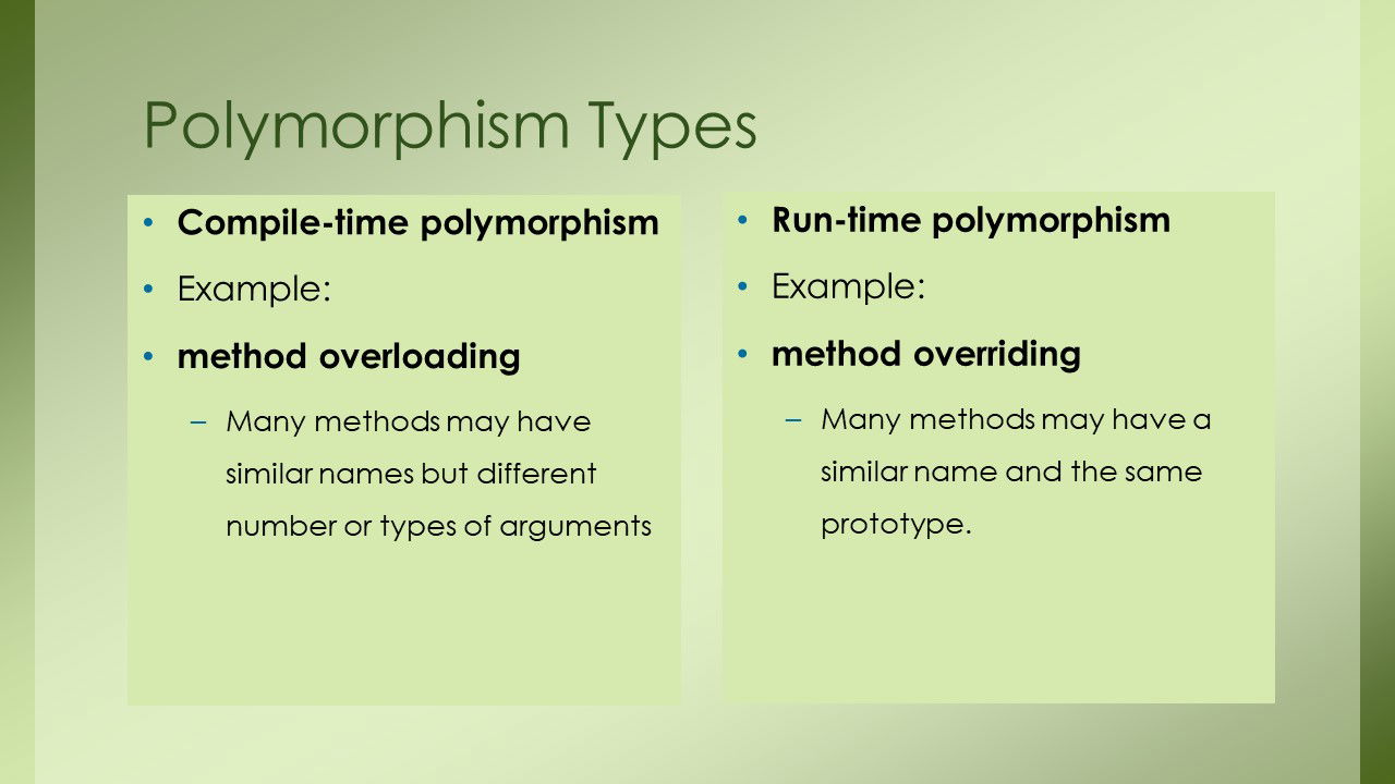 Polymorphism