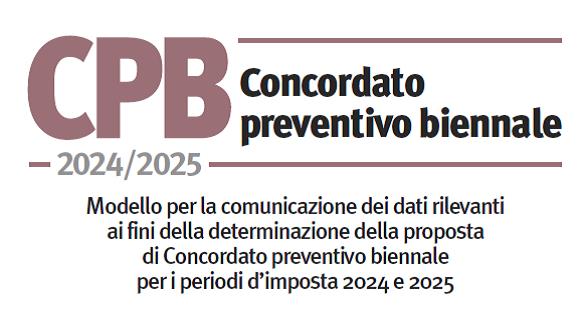DAL 14 OTTOBRE LA PRECOMPILATA PER IL CPB