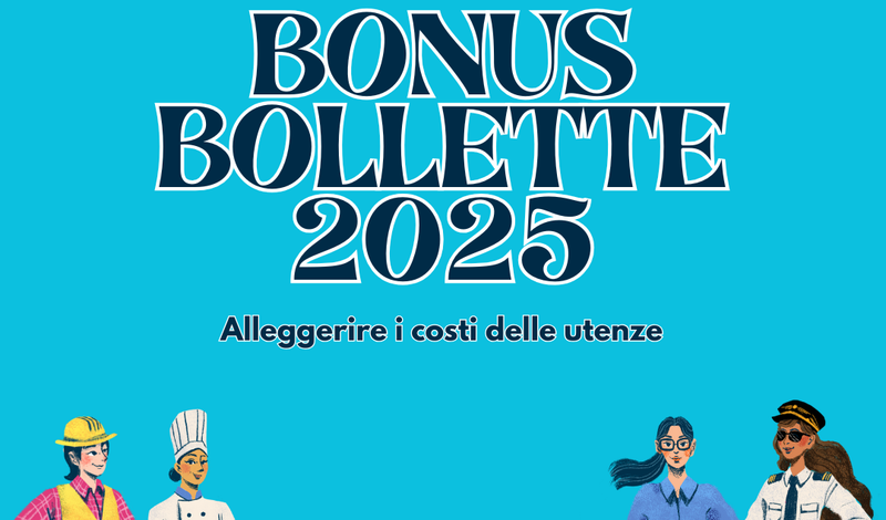 BONUS BOLLETTE IN ARRIVO