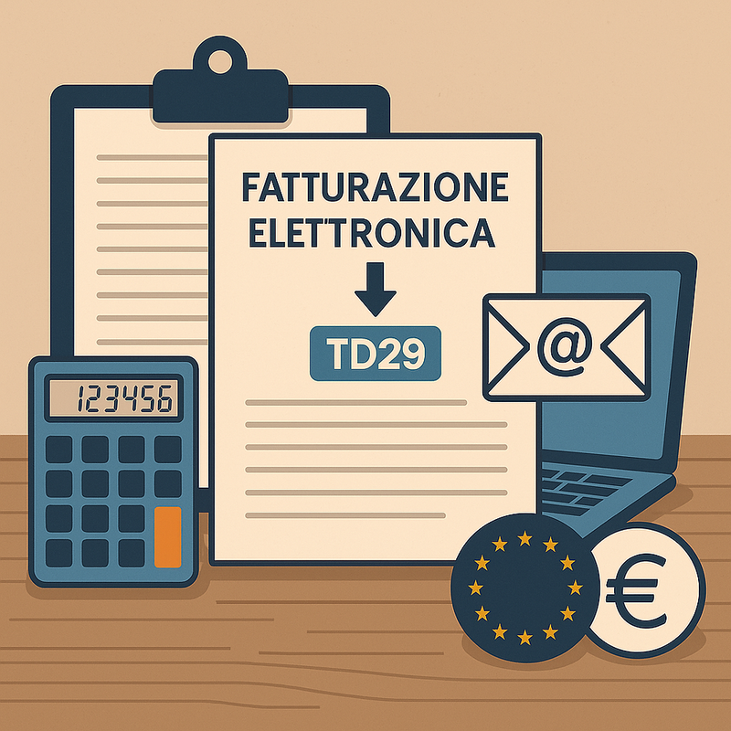 FATTURA ELETTRONICA: NOVITA' DA OGGI 1° APRILE