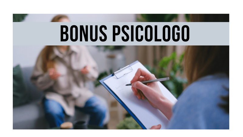 BONUS PSICOLOGO: DAL 15 SETTEMBRE VIA ALLE DOMANDE