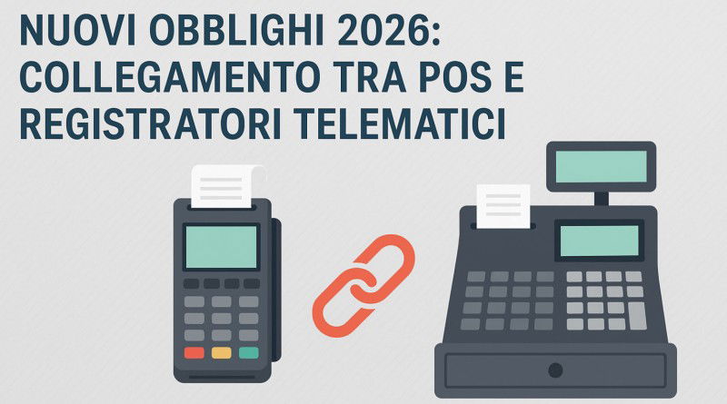 PAGAMENTI ELETTRONICI E REGISTRATORE DI CASSA: LE NUOVE REGOLE OPERATIVE DAL 2026