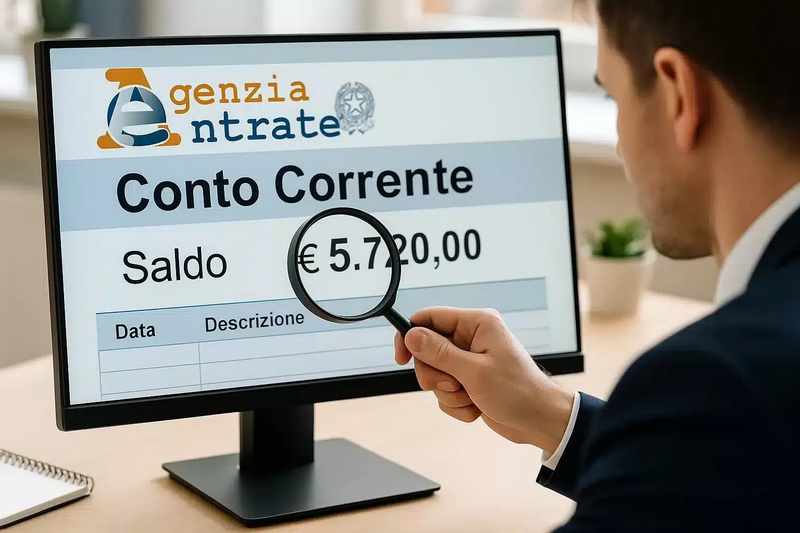 Conti correnti nel 2026: cosa cambiano i nuovi controlli dell’Agenzia delle Entrate