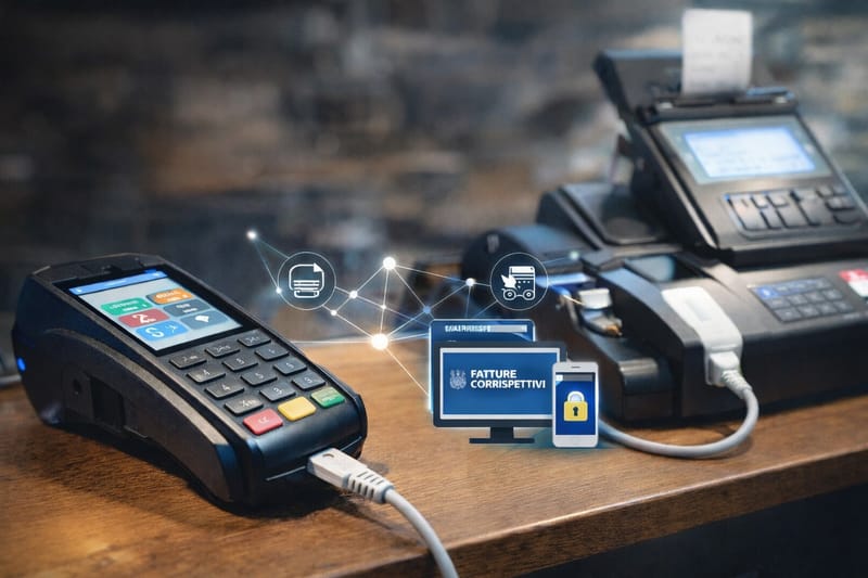 COLLEGAMENTO TRA CASSA E POS