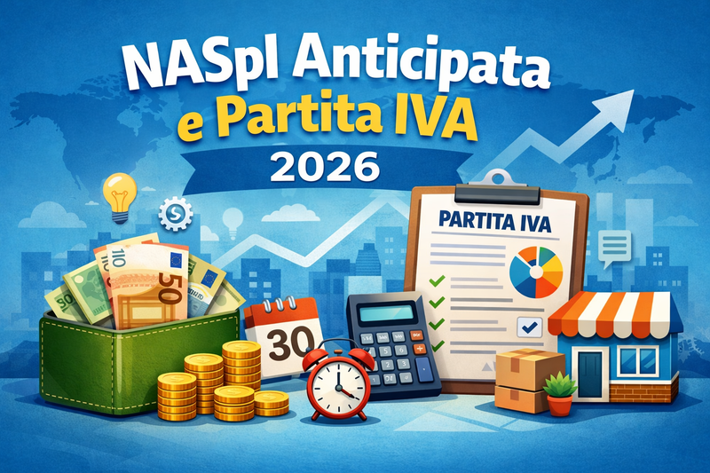 NASpI anticipata e apertura della Partita IVA: regole, rischi e casi pratici nel 2026