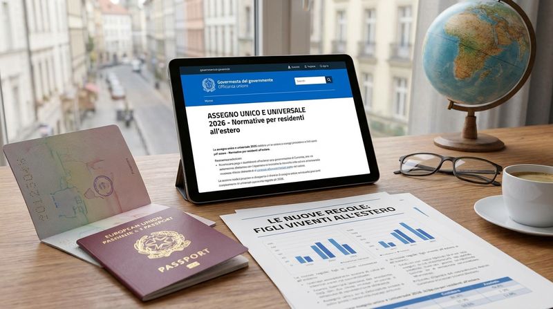 Assegno Unico 2026: quando spetta se i figli vivono all’estero? Le nuove regole dopo la riforma