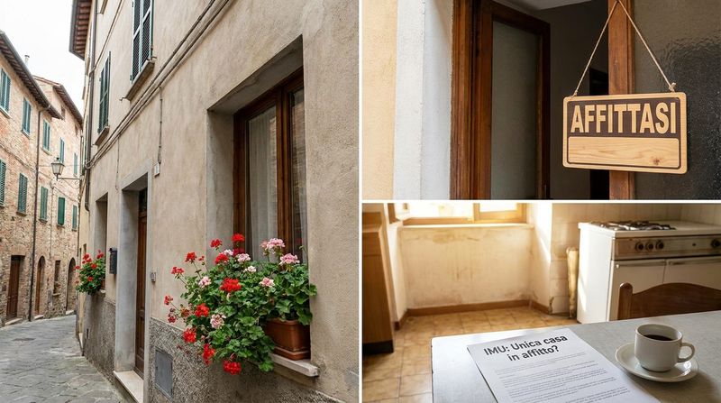 Abitazione posseduta concessa in affitto: si paga l’IMU anche se è l’unica casa di proprietà?