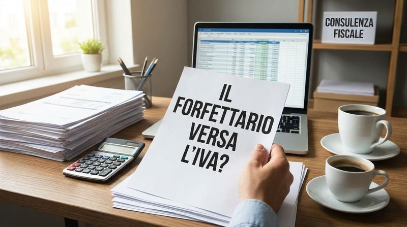 IL FORFETTARIO VERSA L'IVA?