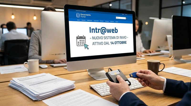 Intrastat, dal 14 ottobre cambia il sistema di invio: arriva il nuovo Intr@web