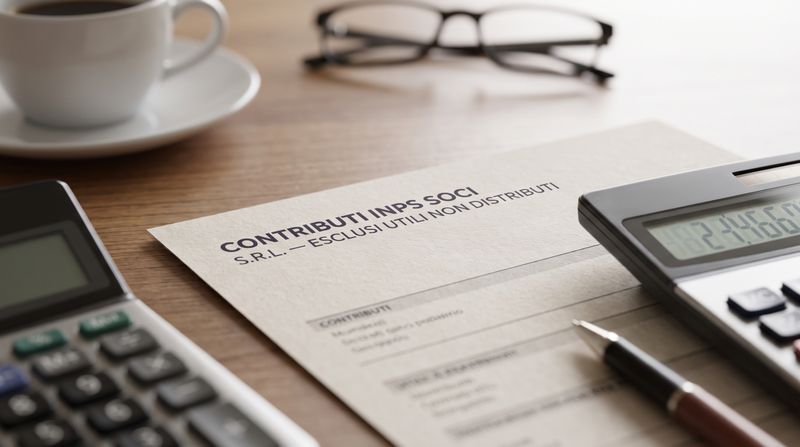 Contributi INPS soci Srl: esclusi gli utili non distribuiti