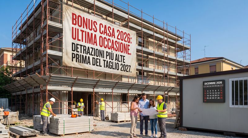 Bonus casa 2026: ultima occasione per sfruttare le detrazioni più alte prima del taglio del 2027