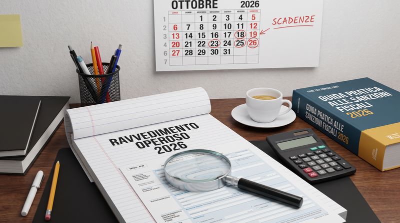 Ravvedimento quadro RW 2026: sanzioni, scadenze e come correggere gli errori