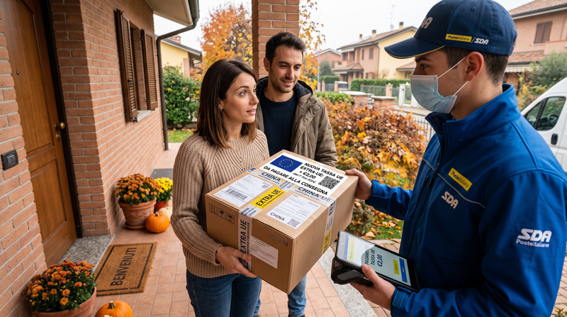 Pacchi extra UE, dal 1° novembre arriva la tassa europea di 2 euro: cosa cambia per gli acquisti online